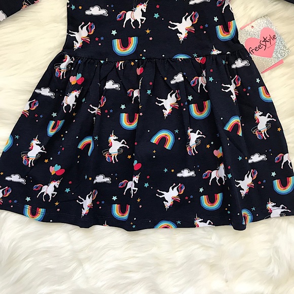 Free Style Revolution Cute Cotton Dress 3T - Picture 5 of 8